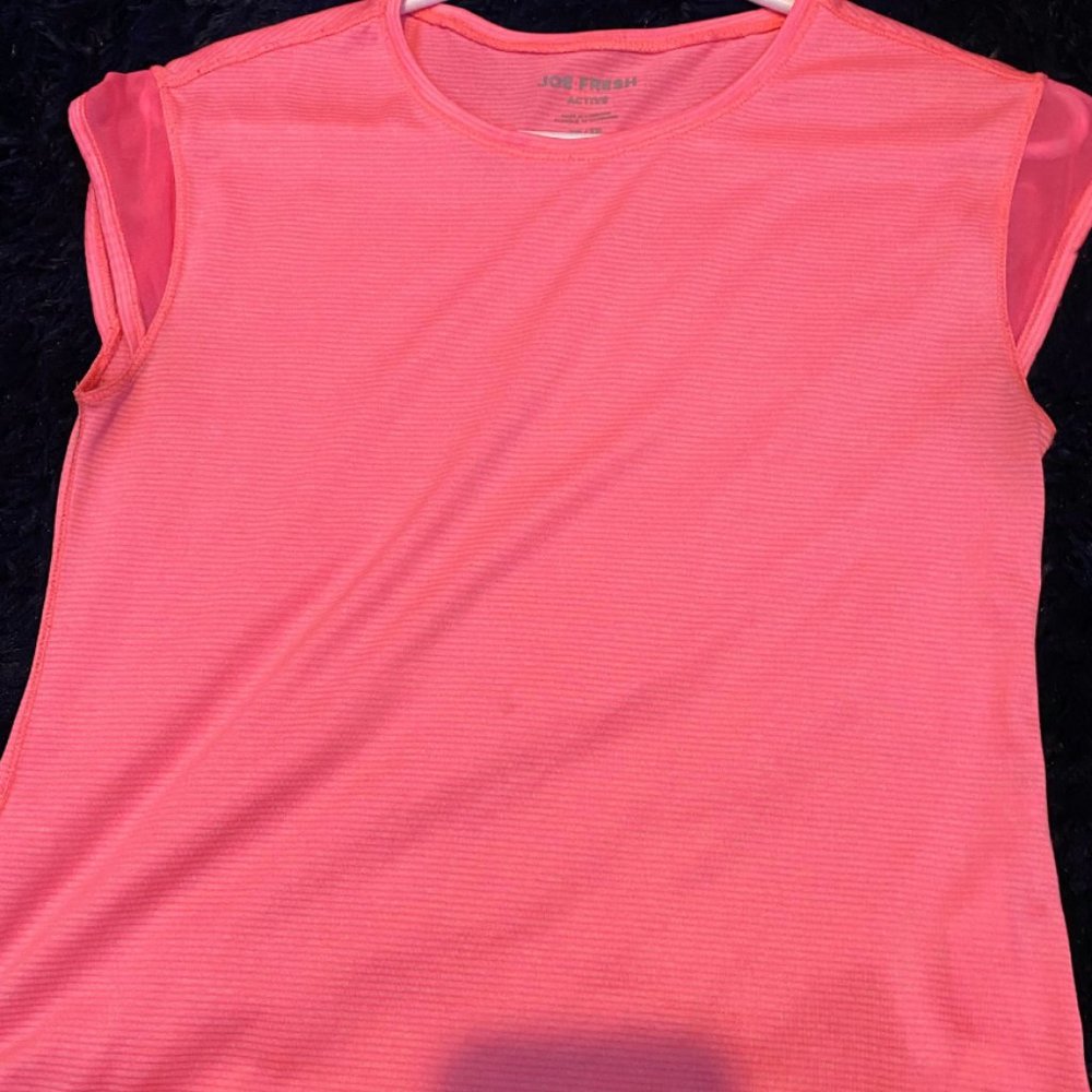Cute pink athletic top